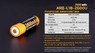 Аккумулятор 18650 Fenix ARB-L18-2600U (2600 mAh)
