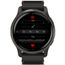 Спортивные часы Garmin Venu 2 Slate Stainless Steel Bezel with Black Case and Leather Band
