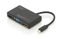 Адаптер Digitus USB Type-C™ 4in1 Multiport Video Konverter (DA-70848)