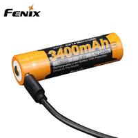 Акумулятор 18650 Fenix (3400 mAh) micro usb зарядка