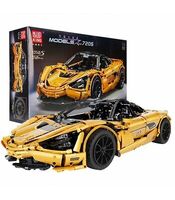 Блоковий конструктор Mould King McLaren 720S Supercar Brick Model Car Golden (13145S)