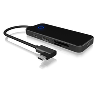 Док-станция RaidSonic Icy Box IB-DK4025-CPD USB Type-C™ DockingStation with integrated cable