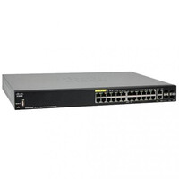 Коммутатор управляемый 3 уровня Cisco SG350-28MP-K9-EU