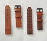 Кожаный ремешок для часов Garmin Fenix 3/5x/6x 26 Watch Bands Brown Leather
