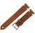 Кожаный ремешок на запястье для Garmin Vivoactive 3, Venu Quick Release Bands (20 mm) Brown Leather with Silver Hardware