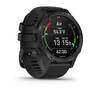 Мультиспортивные часы для дайвинга Garmin Mk2S Carbon Gray DLC with Black Silicone Band