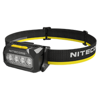 Налобний ліхтар Nitecore HA27 UHE MCT з універсальним живленням (3xAAA, USB-C)