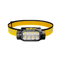 Налобний ліхтар Nitecore UT6 MCT (USB-C), чорний