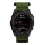 Нейлоновый ремешок для часов Garmin 22мм оливковый