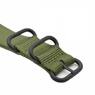Нейлоновый ремешок для часов Garmin 22мм оливковый в один клик