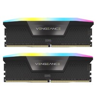 Пам'ять для настільних комп'ютерів Corsair 32 GB (2x16GB) DDR5 6000 MHz Vengeance RGB (CMH32GX5M2E6000C36)