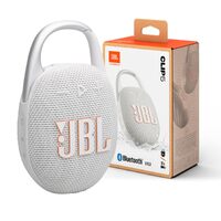 Портативна колонка JBL Clip 5 White (JBLCLIP5WHT)