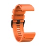 Ремешок 26мм для часов Garmin Fenix 5x/6x, Quatix 6x Bands Orange Silicone