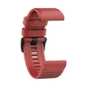 Ремешок 26мм для часов Garmin Fenix 5x/6x, Quatix 6x Bands Red Silicone