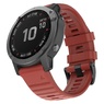 Ремешок 26мм для часов Garmin Fenix 5x/6x, Quatix 6x Bands Red Silicone