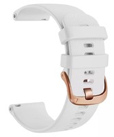 Ремешок для часов Garmin Venu 2s Quick Release Bands (18 mm) White with Rose Gold Hardware
