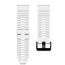 Ремешок 22мм для часов Garmin Fenix 5/6, MARQ, Quatix 5/6 и Forerunner 935/945 Bands White Silicone
