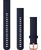 Ремешок на запястье для Garmin Quick Release Bands (18 mm) Navy with Rose Gold Hardware