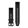 Ремешок на запястье для Garmin QuickFit™ 20 Watch Bands Black Silicone