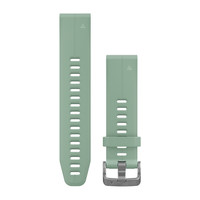 Ремешок на запястье для Garmin QuickFit™ 20 Watch Bands Grayed Jade Silicone