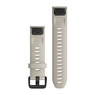 Ремешок на запястье для Garmin QuickFit™ 20 Watch Bands Light Sand Silicone