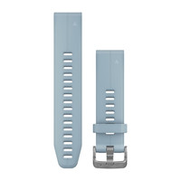 Ремешок на запястье для Garmin QuickFit™ 20 Watch Bands Sea Foam Blue Silicone
