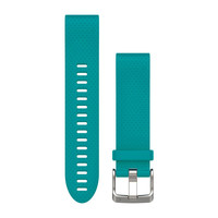 Ремешок на запястье для Garmin QuickFit™ 20 Watch Bands Turquoise Silicone