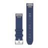 Ремешок на запястье для Garmin QuickFit™ 22 MARQ Watch Bands Navy Blue Silicone Strap