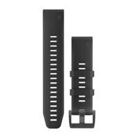 Ремешок на запястье для Garmin QuickFit™ 22 Watch Bands Black/Black Silicone