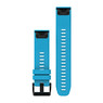 Ремешок на запястье для Garmin QuickFit™ 22 Watch Bands Cirrus Blue Silicone