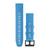 Ремешок на запястье для Garmin QuickFit™ 22 Watch Bands Cyan Blue Silicone