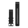 Ремешок на запястье для Garmin QuickFit™ 22 Watch Bands Heathered Black Nylon