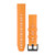 Ремешок на запястье для Garmin QuickFit™ 22 Watch Bands Solar Flare Orange Silicone