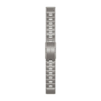 Ремешок на запястье для Garmin QuickFit™ 22 Watch Bands Vented Titanium Bracelet