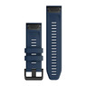 Ремешок на запястье для Garmin QuickFit™ 26 Watch Bands Captain Blue Silicone