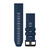 Ремешок на запястье для Garmin QuickFit™ 26 Watch Bands Captain Blue Silicone