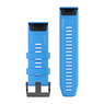 Ремешок на запястье для Garmin QuickFit™ 26 Watch Bands Cyan Blue Silicone