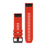 Ремешок на запястье для Garmin QuickFit™ 26 Watch Bands Flame Red Silicone