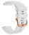 Ремешок на запястье для Garmin Venu 2 Quick Release Bands (22 mm) White with Rose Gold Hardware