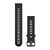 Ремешок на запястье для Garmin Venu Quick Release Bands (20 mm) Black with Slate Hardware