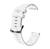 Ремешок на запястье для Garmin Vivoactive 3, Venu Quick Release Bands (20 mm) White Silicone Band