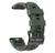 Ремешок QuickFit 22 Watch Bands Army Green Silicone для часов Garmin