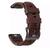 Ремешок QuickFit 22 Watch Bands Brown Silicone для часов Garmin
