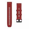 Ремешок QuickFit 22 Watch Bands Red Silicone для часов Garmin