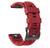 Ремешок QuickFit 22 Watch Bands Red Silicone для часов Garmin