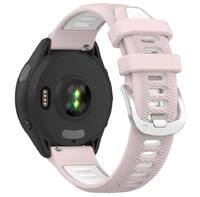 Ремінець для Garmin Forerunner 265s Quick Release Bands (18 mm) Pink/Whitestone with Silver Hardware