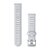 Ремінець для Garmin Quick Release Bands (18 mm) Whitestone with Silver Hardware