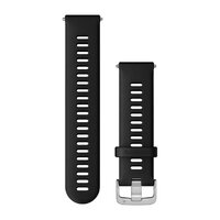 Ремінець для Garmin Quick Release Bands (22 mm) Black with Silver Hardware