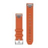 Ремінець для Garmin QuickFit™ 22 MARQ Watch Bands Ember Orange Silicone Strap