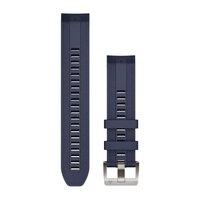 Силіконовий ремінець для Garmin QuickFit™ 22 Watch Straps Navy Silicone Strap